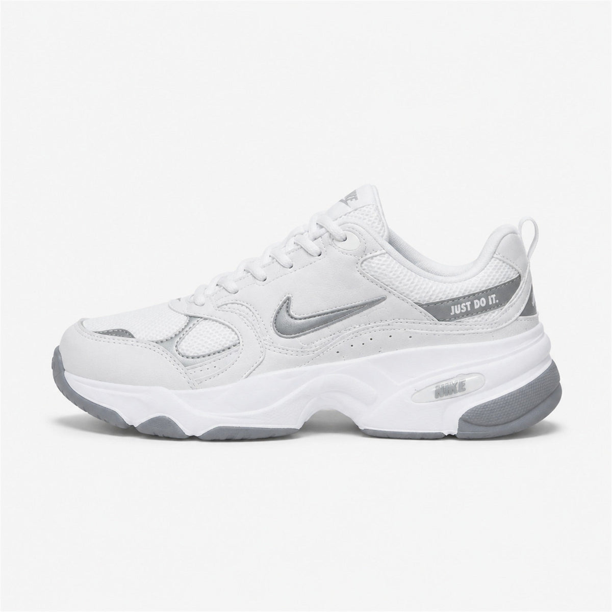 Nike Just Do It - Beyaz Gümüş