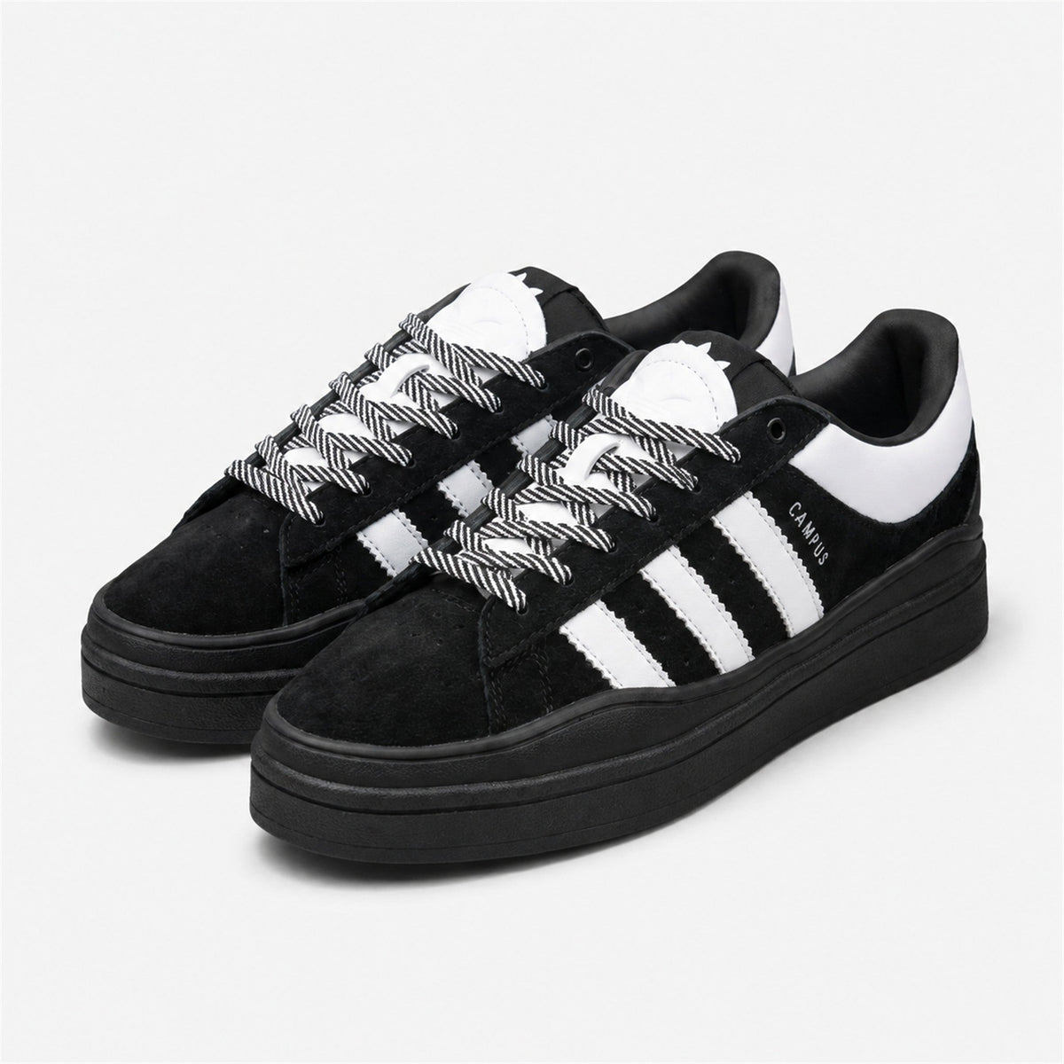 Adidas Campus - Beyaz/Siyah Çizgili