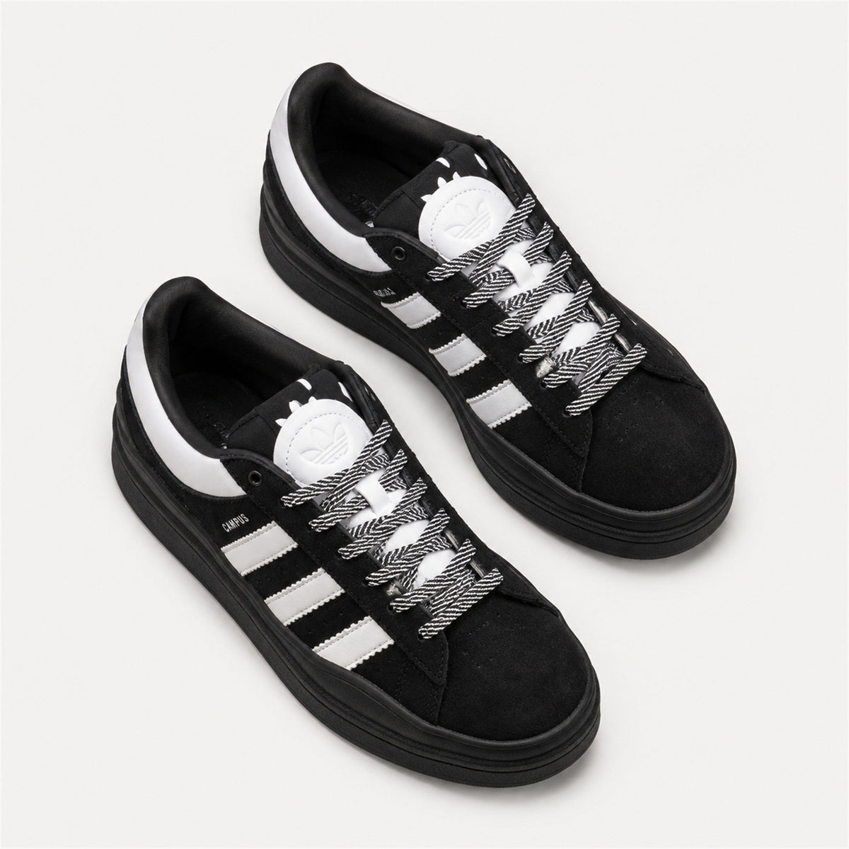 Adidas Campus - Beyaz/Siyah Çizgili