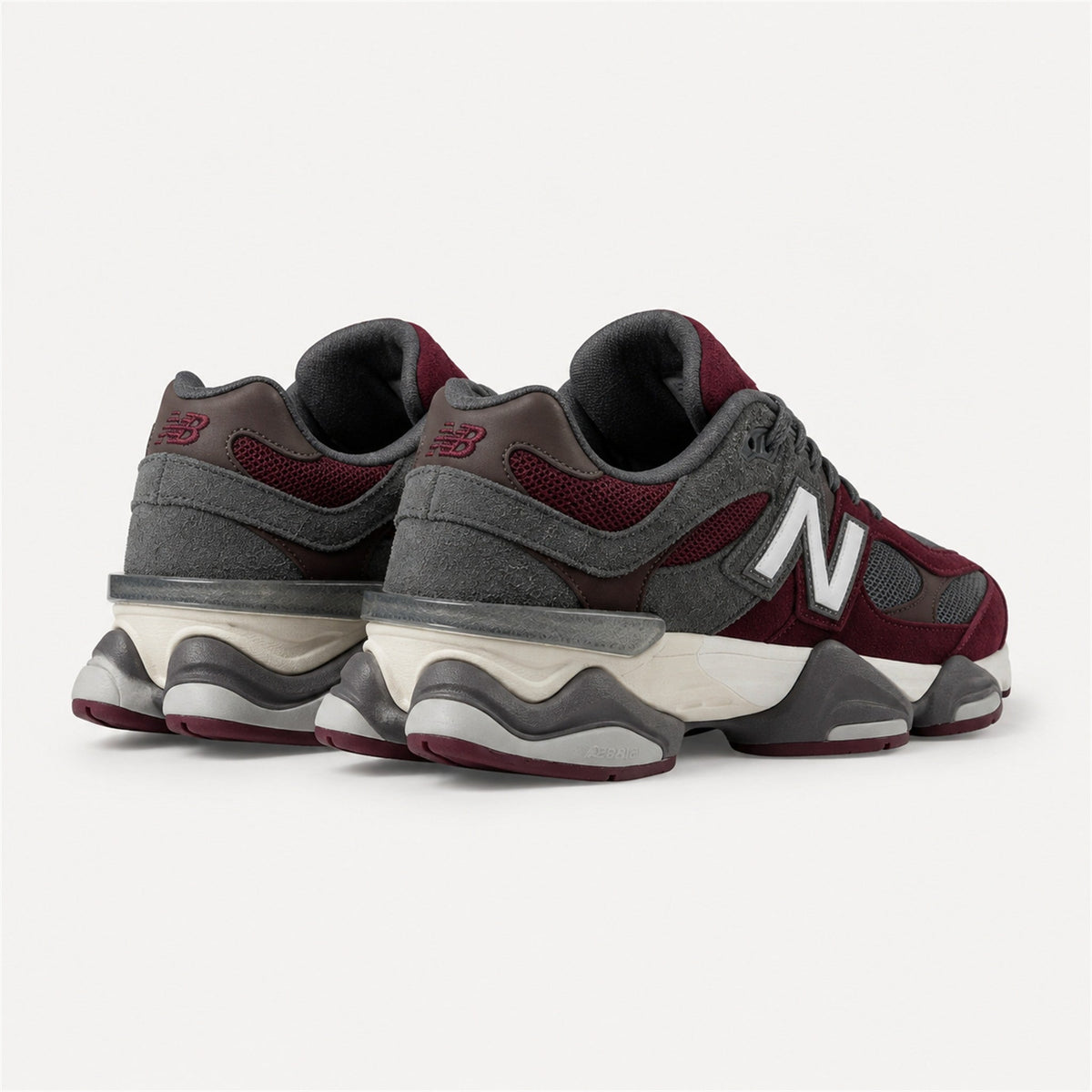 New Balance 9060 - Füme/Bordo